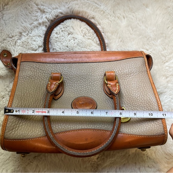 Vintage Classic Dooney & Bourke Leather Satchel - Picture 14 of 15